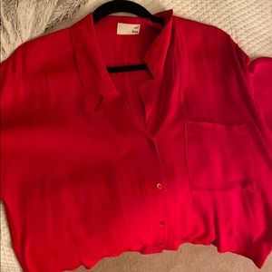 Aritzia box blouse